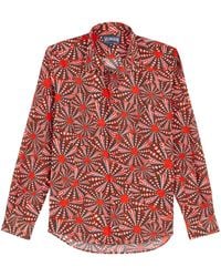Vilebrequin - Chemise Imprimée En Coton - Lyst