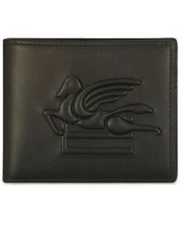 Etro - Portemonnaie mit Pegaso-Prägung - Lyst