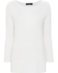 Fabiana Filippi - Wool Blend Boatneck Sweater - Lyst