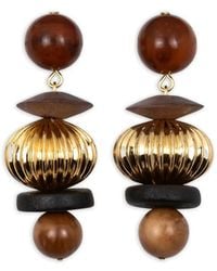 Jennifer Behr - Lavon Beaded Drop Earrings - Lyst