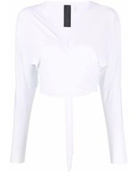 norma kamali dolman wrap top