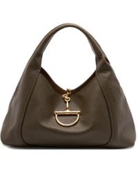 Gucci - Maxi Softbit Leather Shoulder Bag - Lyst