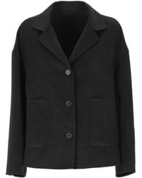 Marella - Button-Up Patch-Pocket Jacket - Lyst