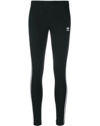 adidas - Originals 3-Stripes Leggings - Lyst