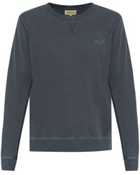 Woolrich - Embroidered Logo Sweatshirt - Lyst