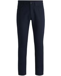 BOSS - Slim-Fit Straight Jeans - Lyst