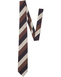 DSquared² - Striped Silk Tie - Lyst