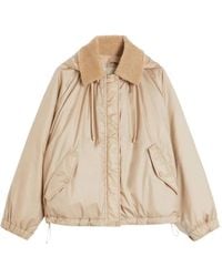 Weekend by Maxmara - フーデッド キルティングジャケット - Lyst