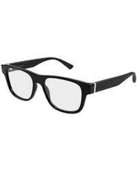 Gucci - Rectangle-Frame Glasses - Lyst