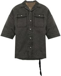 Rick Owens - Oversized Denim Shirt - Lyst