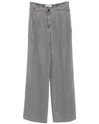 Semicouture - Debora Elasticated-Waist Trousers - Lyst