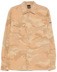 Aries - Camisa Con Motivo Militar - Lyst