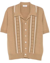 Piacenza Cashmere - Chemise À Détail Géométrique - Lyst