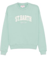 MC2 Saint Barth - Stardust Logo-Detail Sweatshirt - Lyst