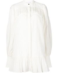 Acler - Harold Long-sleeve Mini Shirtdress - Lyst