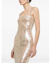 Nissa - Sequined Midi Dress - Lyst