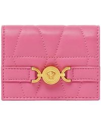 Versace - Medusa '95 Quilted Wallet - Lyst