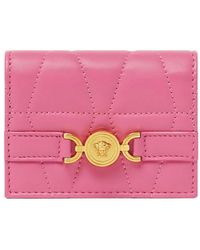 Versace - Medusa '95 Gewatteerde Portemonnee - Lyst