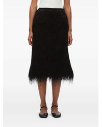 3.1 Phillip Lim - Fringed Midi Skirt - Lyst