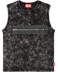 DIESEL - T-Arted Tank Top - Lyst