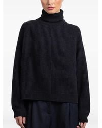 Dusan - Roll-Neck Ribbed Sweater - Lyst