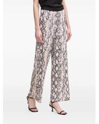 Ouí - Marlene Animal-Print Trousers - Lyst