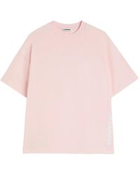 Jil Sander - Crew-Neck Cotton T-Shirt - Lyst