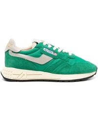 Autry - Reelwind Panelled Suede Sneakers - Lyst