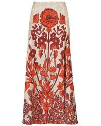 Johanna Ortiz - Encanto De Isla Ankle Skirt - Lyst
