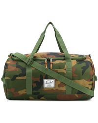 Herschel Supply Co. Camouflage 'sutton' Duffle Bag - Green