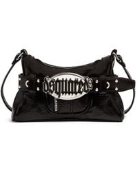 DSquared² - Gothic Leather Shoulder Bag - Lyst