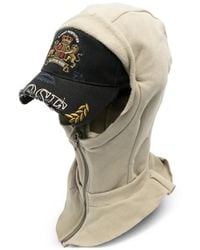 Martine Rose - Embroidered Layered-Hood Cap - Lyst