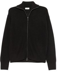 Paolo Pecora - Ribbed-Knit Zip-Up Sweater - Lyst