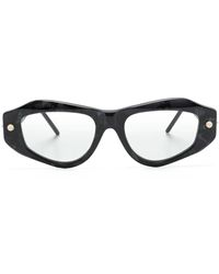 Kuboraum - P15 Sonnenbrille Mit Eckigem Gestell - Lyst