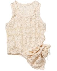 Comme des Garçons - Floral-Embroidered Vest - Lyst