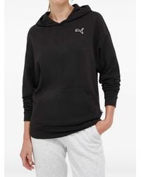 PUMA - Better Essentials Logo-Embroidered Pouch-Pocket Hoodie - Lyst