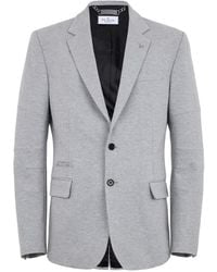 Philipp Plein - Fleece Blazer Met Logoplakkaat - Lyst