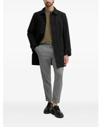 BOSS - Gore-Tex Button-Fastening Coat - Lyst