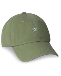 Hackett - Washed Brolly Baseballkappe Mit Stickerei - Lyst