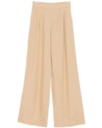 Dixie - Pleated Wide-Leg Trousers - Lyst