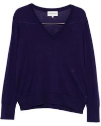 Bompard - V-Neck Sweater - Lyst