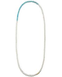 YUTAI - Pearl Necklace - Lyst