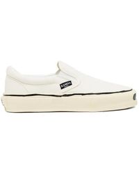 KAMIYA - Canvas Slip-On Sneakers - Lyst