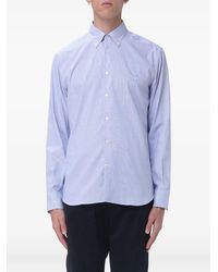 Brooksfield - Striped Cotton Shirt - Lyst