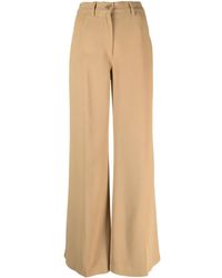 Aspesi - High-Waisted Palazzo Pants - Lyst
