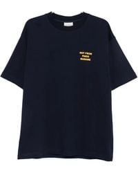 Drole de Monsieur - Bold Slogan T-Shirt - Lyst