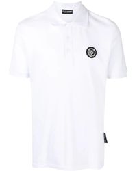 Philipp Plein - Ss Thunder Tiger Cotton Polo Shirt - Lyst