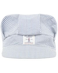 Engineered Garments - Striped Seersucker Hat - Lyst