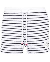 Thom Browne - Striped Shorts - Lyst