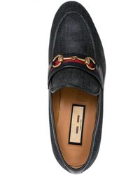 Gucci Met Bont Gevoerde Princetown Loafers in het Roze voor heren Lyst NL